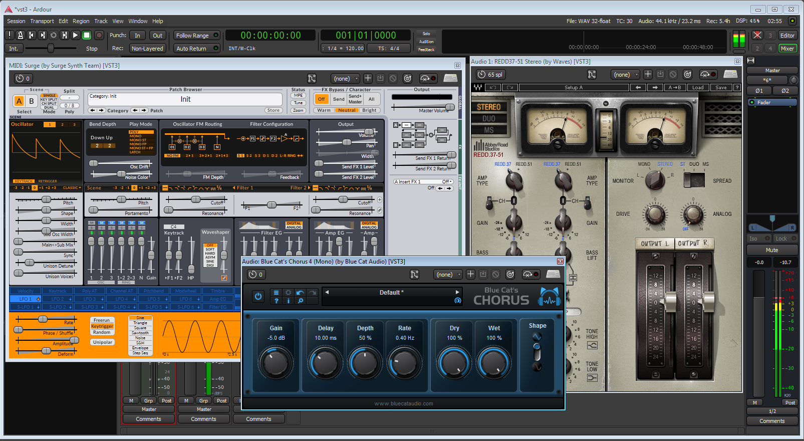 gross beat plugin ardour